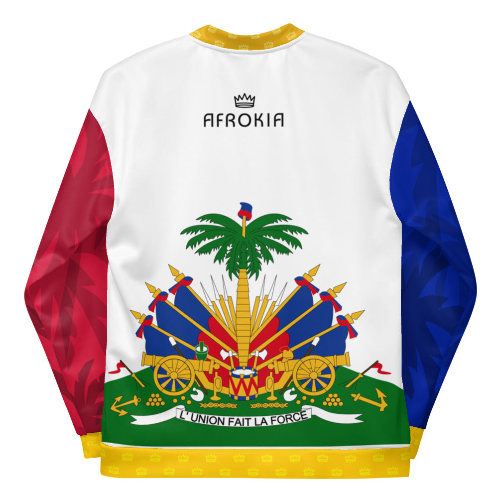 ROYAL BLOOD HAITI BLK Bomber Jacket – AFROKIA