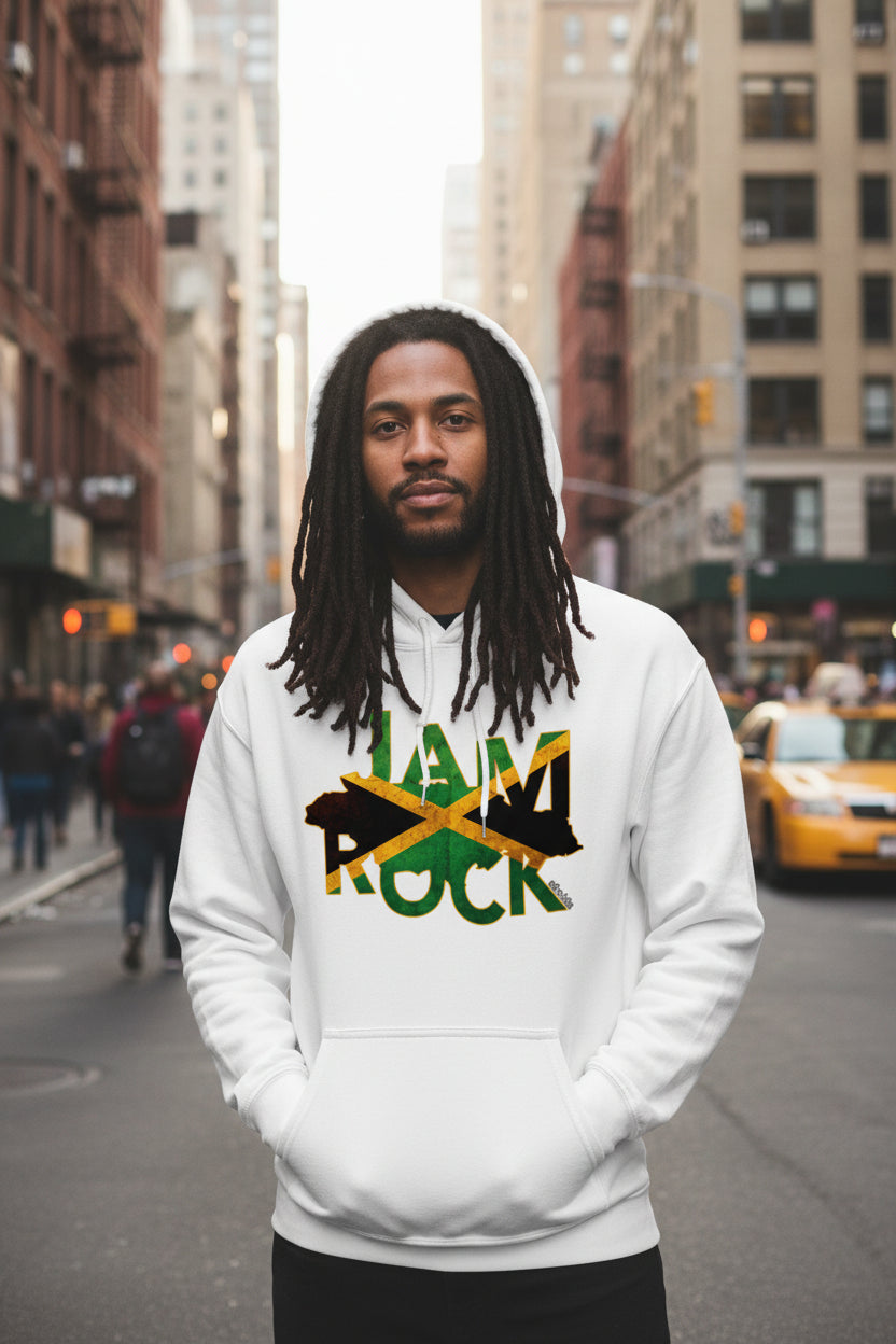 Jamrock Hoodie - White